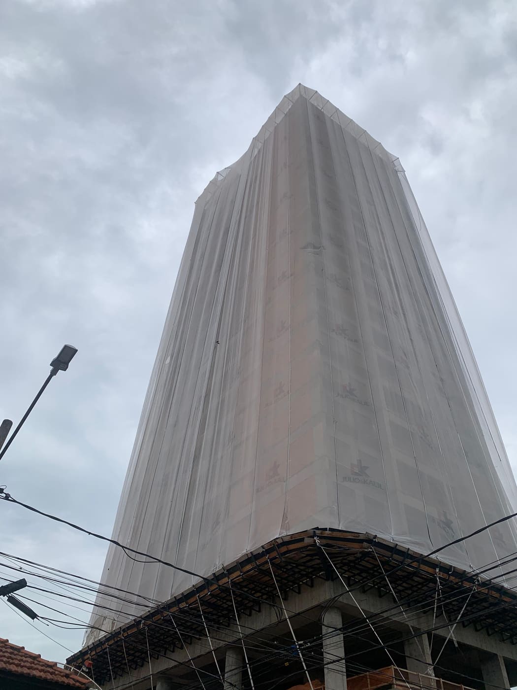 Fachada inteira protegida