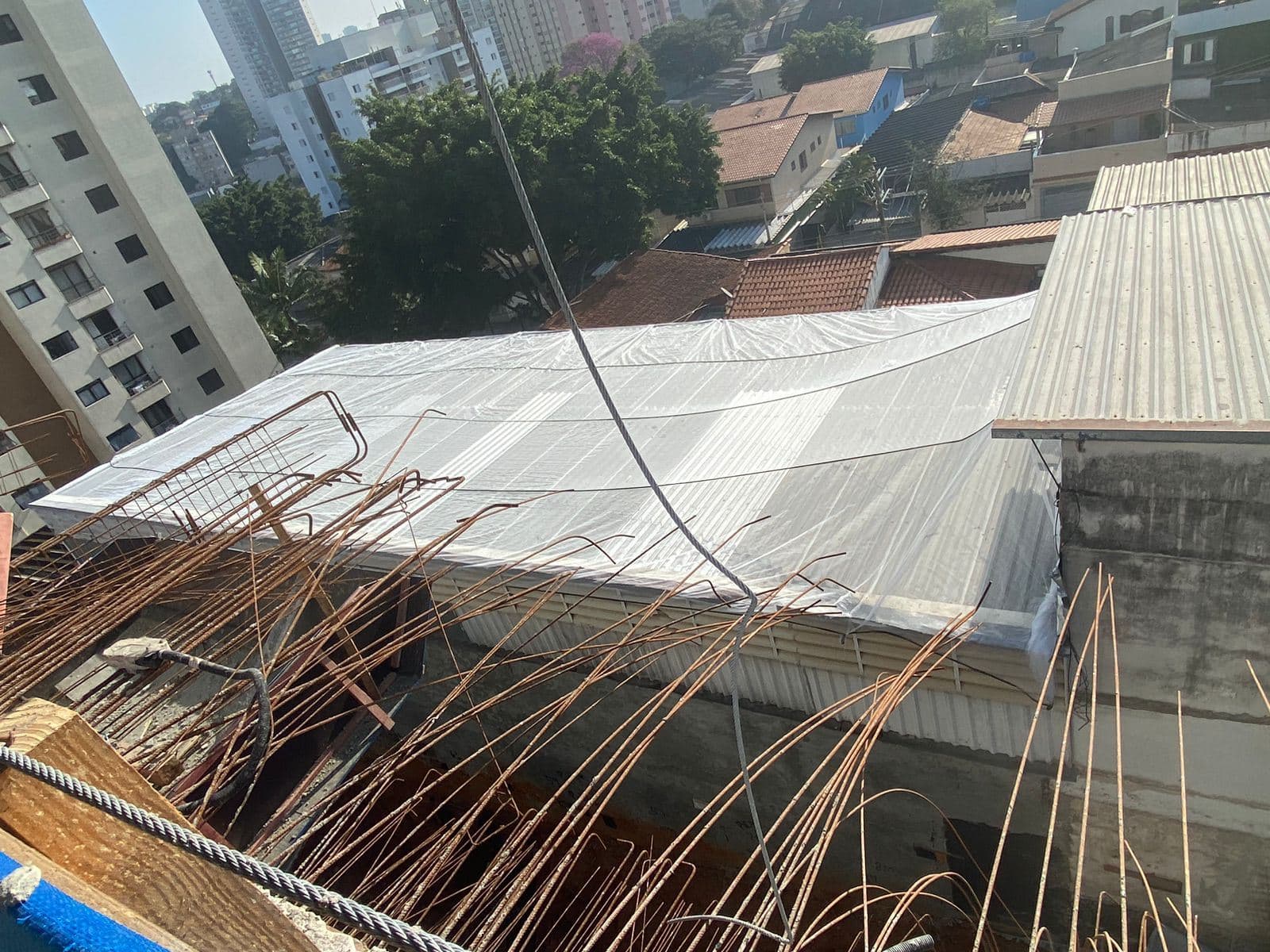 Cobertura para imóveis vizinhos
